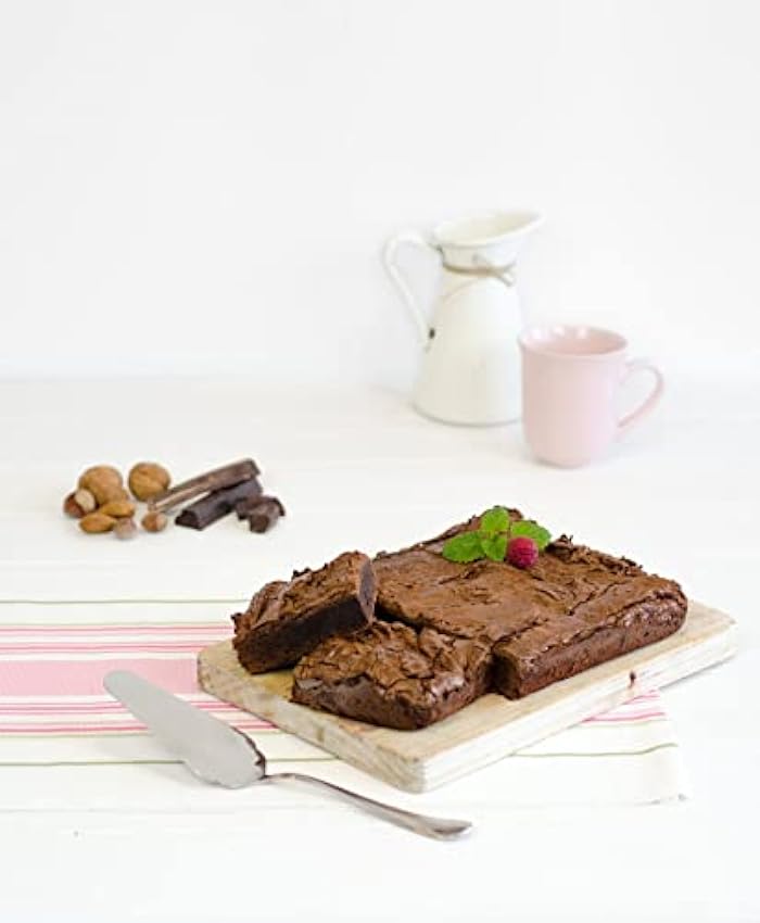 Cantarero Brownie de chocolate, postre casero perfecto para regalo Be1Iug8G