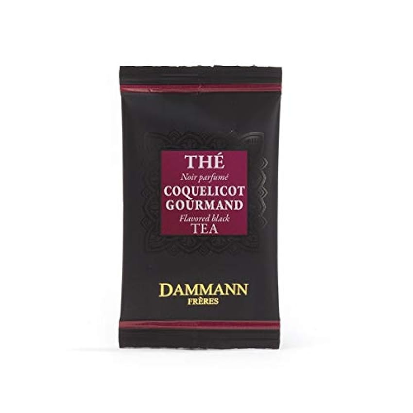 Dammann Coquelicot Gourmand - Té negro con amapola, fru