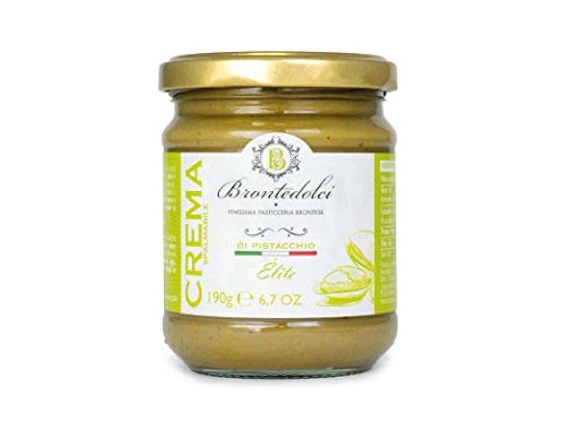 Crema de pistacho, el 40% de los pistachos de Sicilia, 
