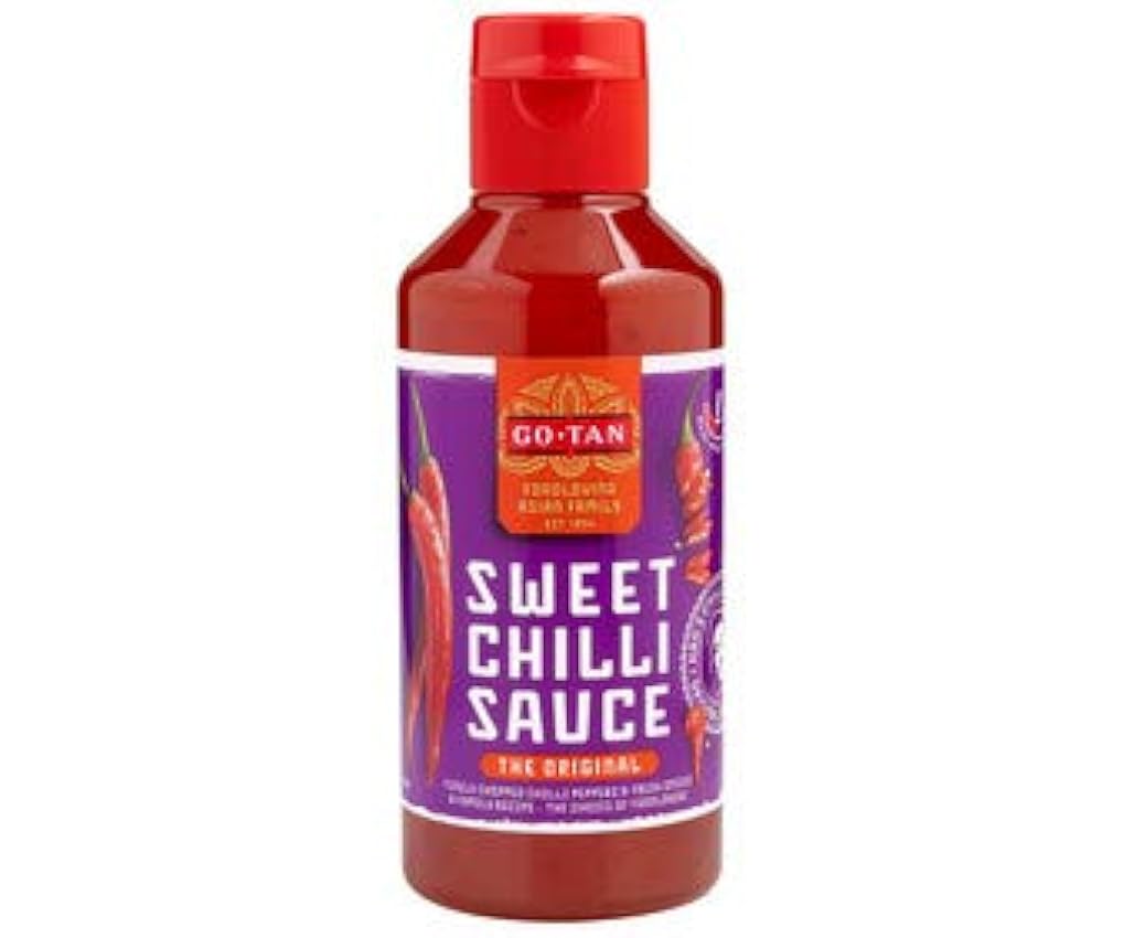 Go-tan - Sweet Chilli Sauce - The Original - Salsa de Chile Dulce - Indispensable para la Cocina Asiática - 270 Ml CgNcoHNH
