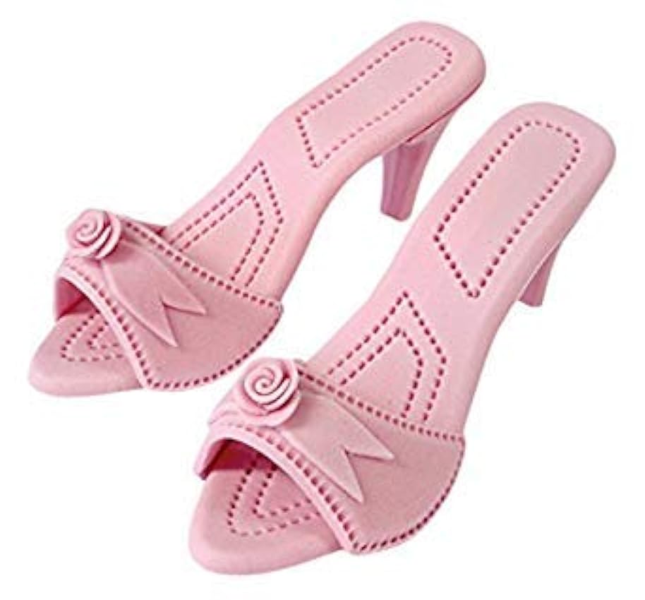 PME Decoraciones de Azúcar- Zapatos de Mujer Rosas (Paq