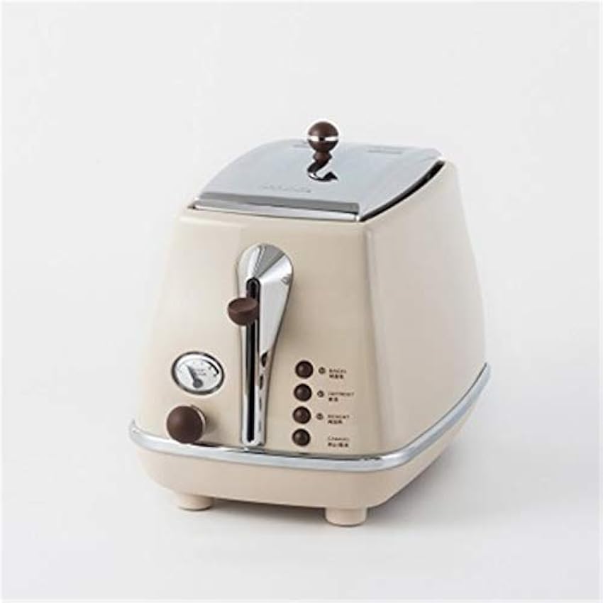 WICKER WEAVING Bolsa de Tostadas Tostadora Máquina de Desayuno doméstica Automáticas Automáticas Single/Double Hornear de Acero Inoxidable Retro Retro Cocina, Café (Color : White) 0Zm0Iuo7