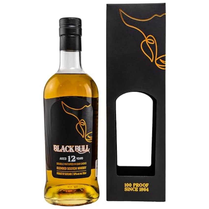 Duncan Taylor Black Bull 12 Years Old Blended Scotch Wh