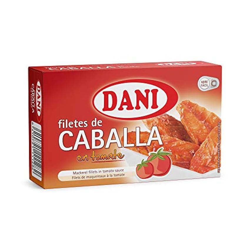 Dani - Caballa (filetes) en tomate - Pack 12 x 115 gr. EDXqf5u4