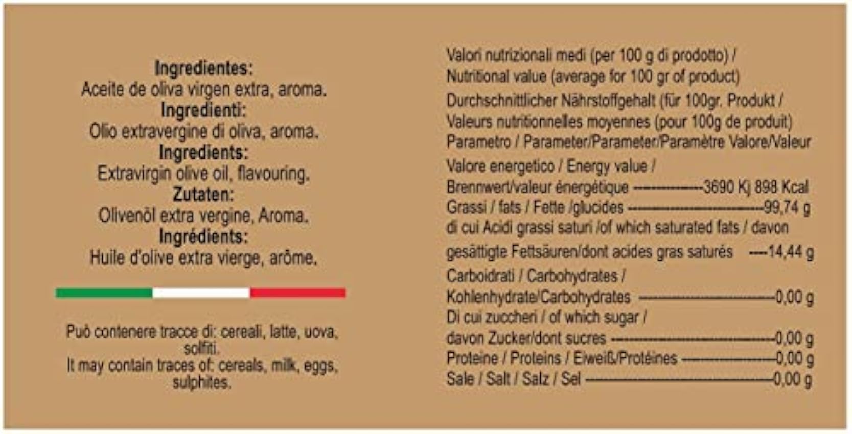 aBeiou. Aceite de Trufa Blanca 100ml producto extra gourmet 100% italiano aceite de oliva virgen extra aromatizado con trufa blanca artesano vegano vegetariano ideal regalos y cocinar dsbaVYRH