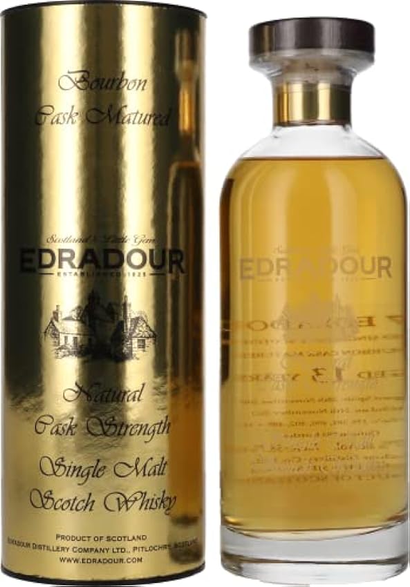 Edradour 13 Years Old Bourbon Matured Natural Cask Strength 2007 58,7% Vol. 0,7l in Giftbox 05VJwBiw