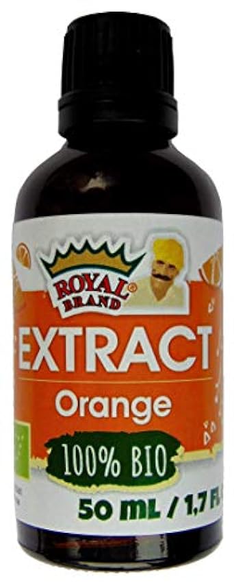 Extracto de piel de naranja orgánico natural, botella de vidrio para mejor calidad / 50 ml 1oVGKC5w