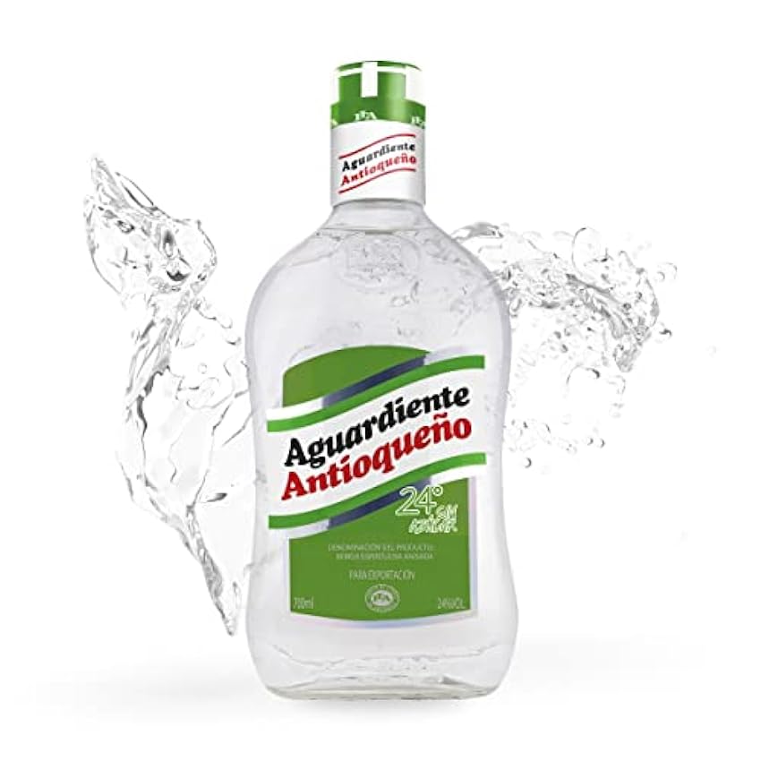 Aguardiente Antioqueño 24º - Botella de Bebida Alcohóli