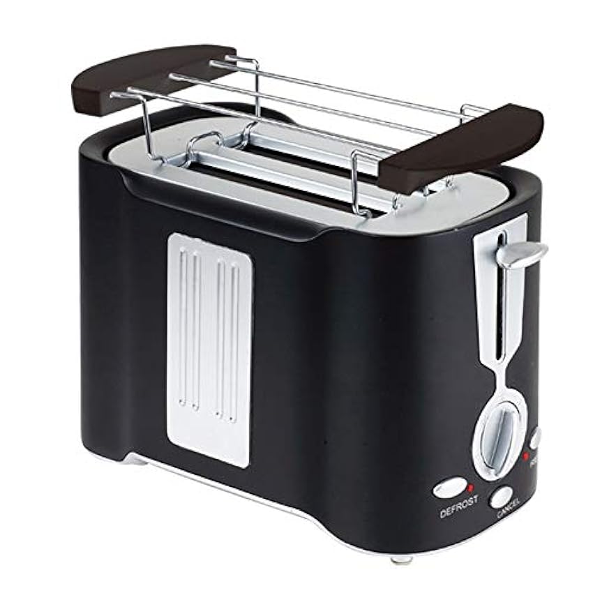 WICKER WEAVING Bolsa de Tostadas Toast Machine Multifuncional Hogar 2 Rebanado Pan Toasters con 6 Engranaje Ajustable Cocina Electrodomésticos Desayuno Fast Maker Cocina, Café Aw59LQTj