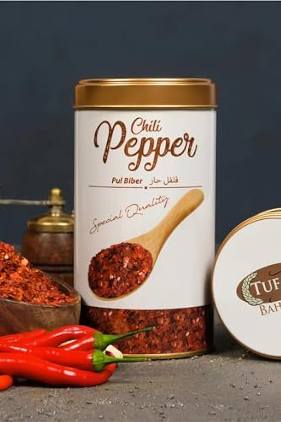100% natural Turkish Produced Chile Pepper with Tin Box 3Zx7omGh