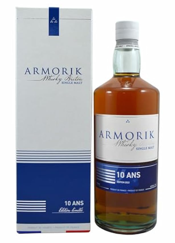 Armorik 10 Ans Whisky Breton Single Malt Edition Limité