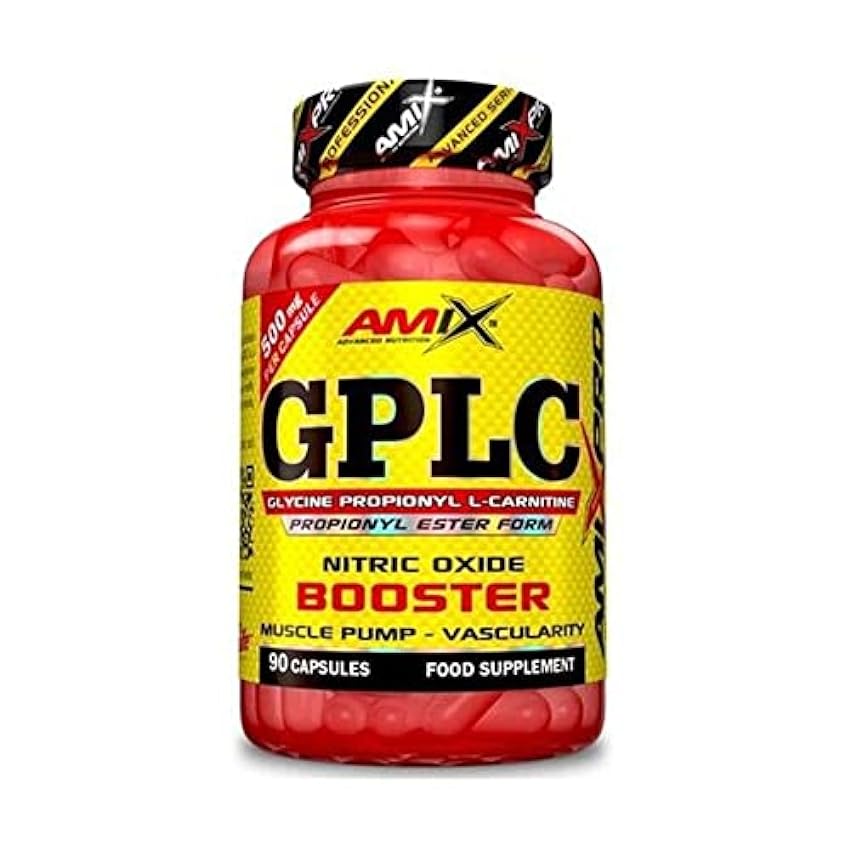 Amix GPLC es un complemento alimenticio en cápsulas a base del ester propionil de carnitina y de glicina. Amix® GPLC es una variedad especial de “amino-carnitina” - 90 Caps BUFs1Zgb