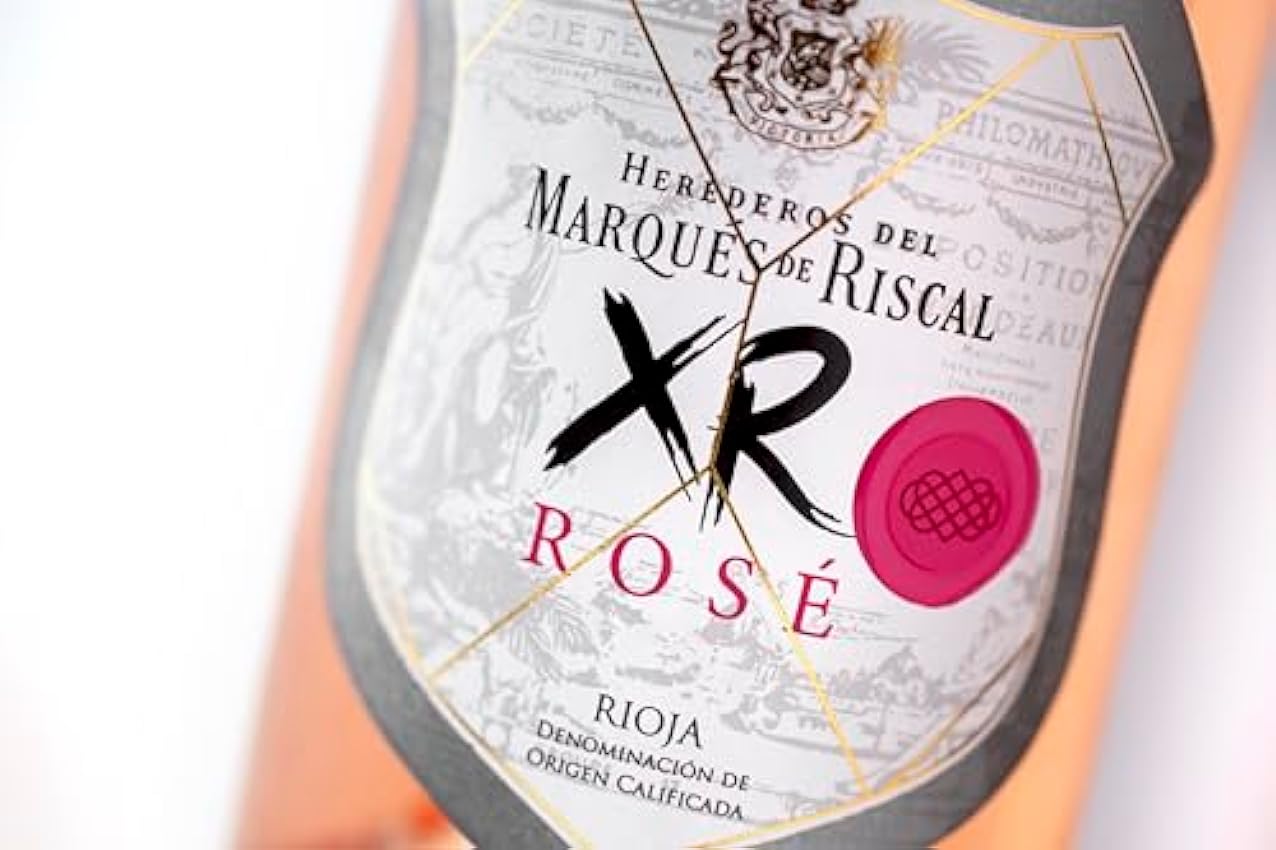 Marqués de Riscal XR Rosé Vino Rosado, Denominación de Origen Calificada Rioja, 75cl 5BxGqAKL