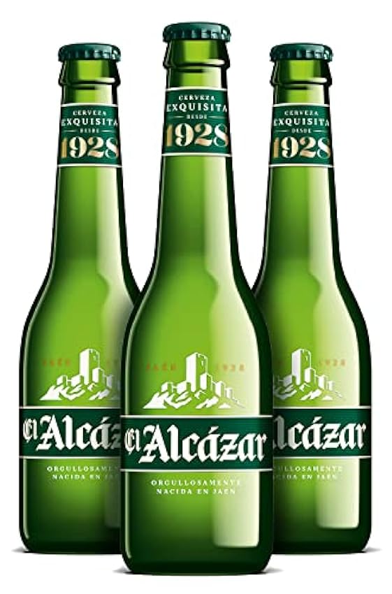 El Alcazar Cerveza Lager Especial Pack Botella, 12 x 33cl c6MTPzrR