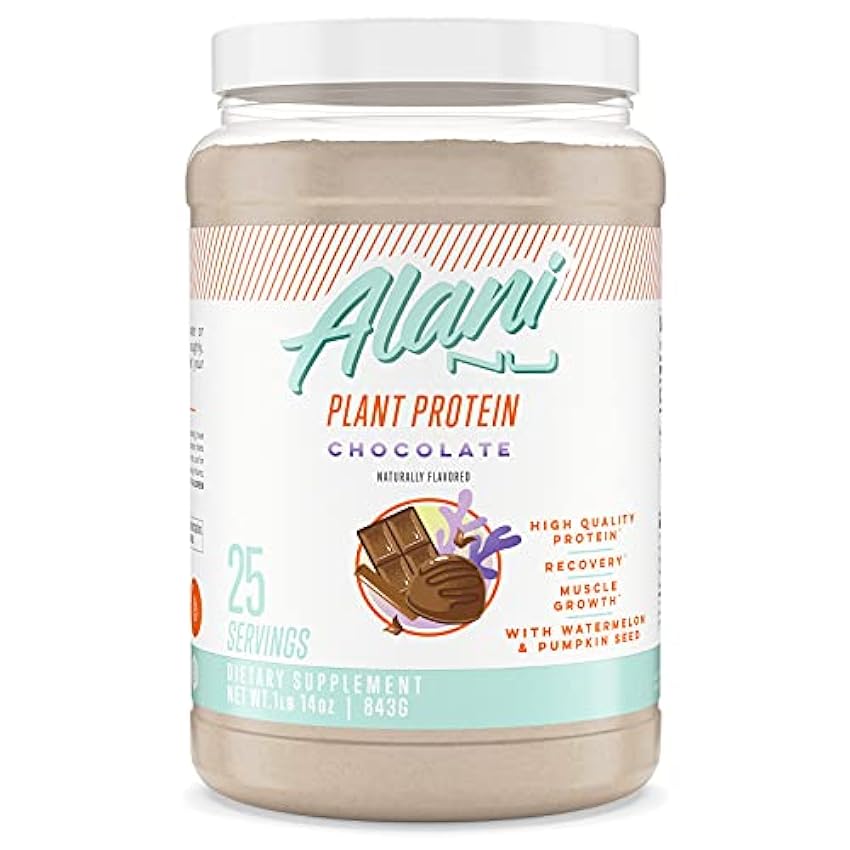 Alani Nu Alani Vegan Vegetal Protein Chocolate 843G 840 g 0VUobZPB