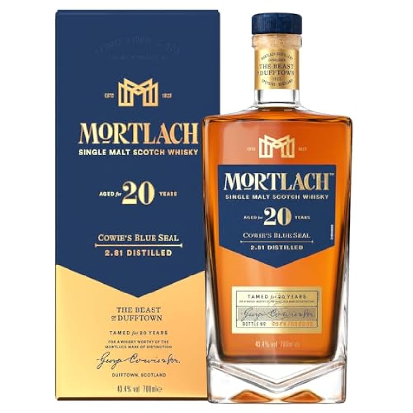 Mortlach 20 Años Whisky Escocés Puro de Malta de Duffto