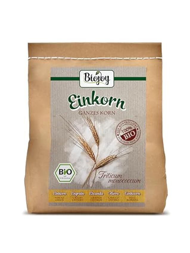Biojoy Escanda granos enteros BÍO (2 kg), Triticum mono