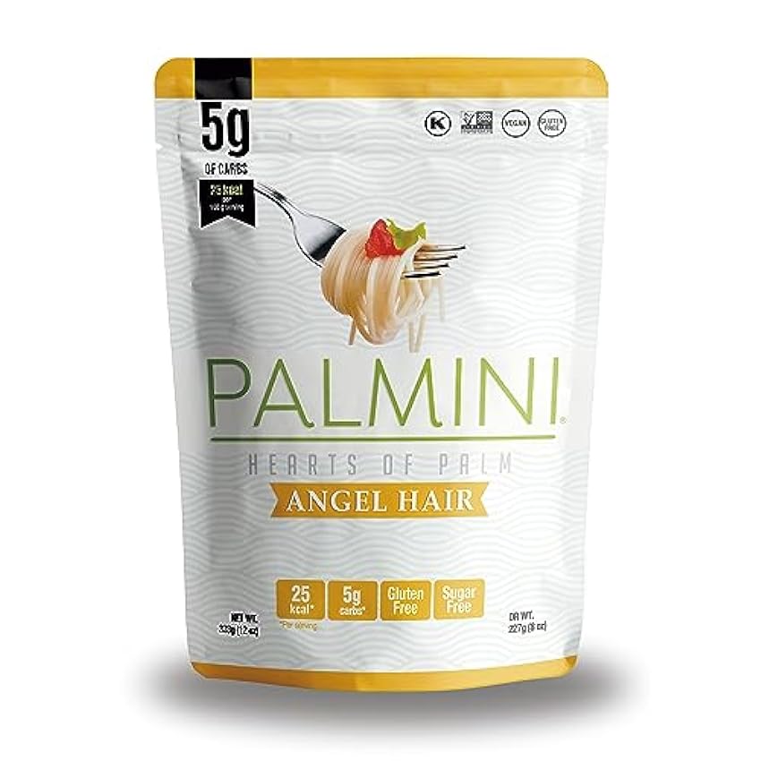 PALMINI Pasta Angel Hair - Palmito – Bajo en calorías –