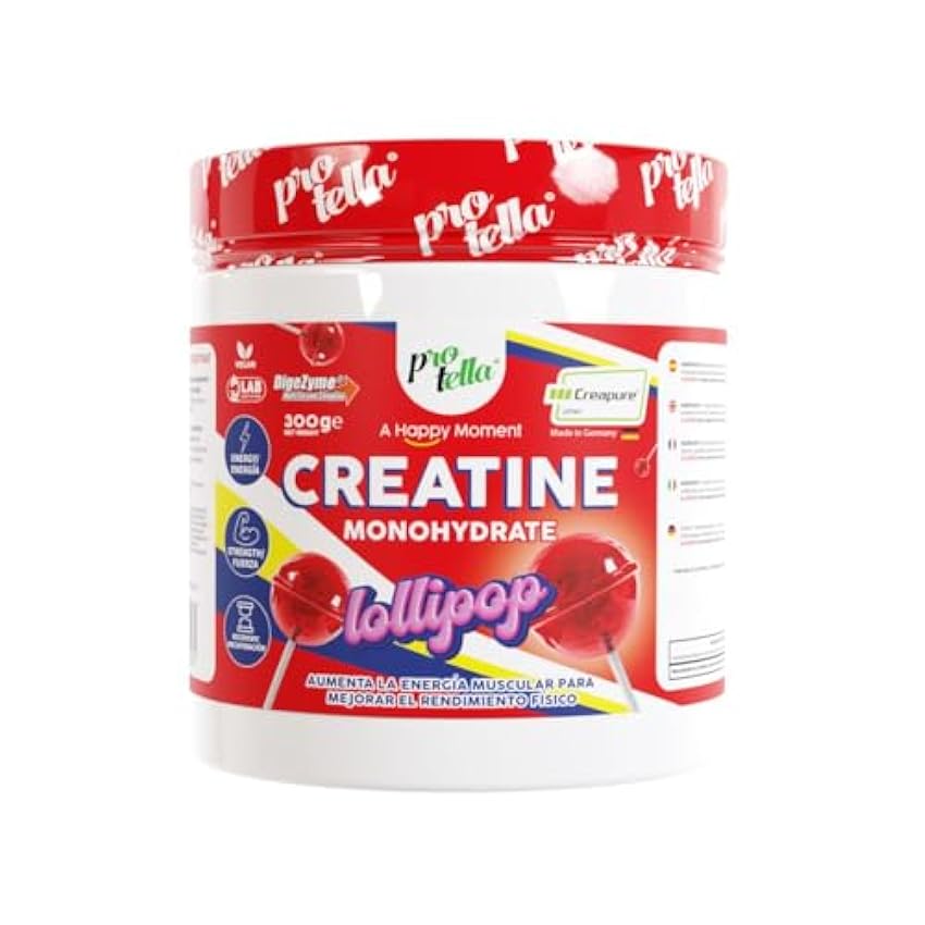 Protella - Creatina Creapure® 300g Lollipop da43dazl
