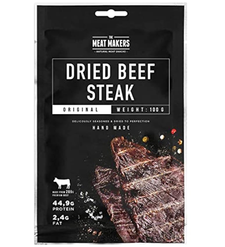 The Meat Makers Original Dried Beef Jerky Steak (100g),