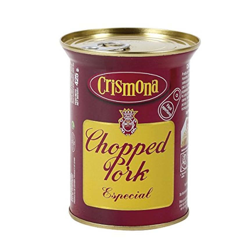 CRISMONA chopped pork especial lata 425GR FFCf2Mmx